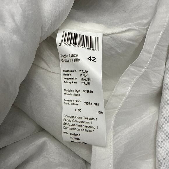 Peserico Polka Dot Shift Dress Size 6 - Picture 3 of 14